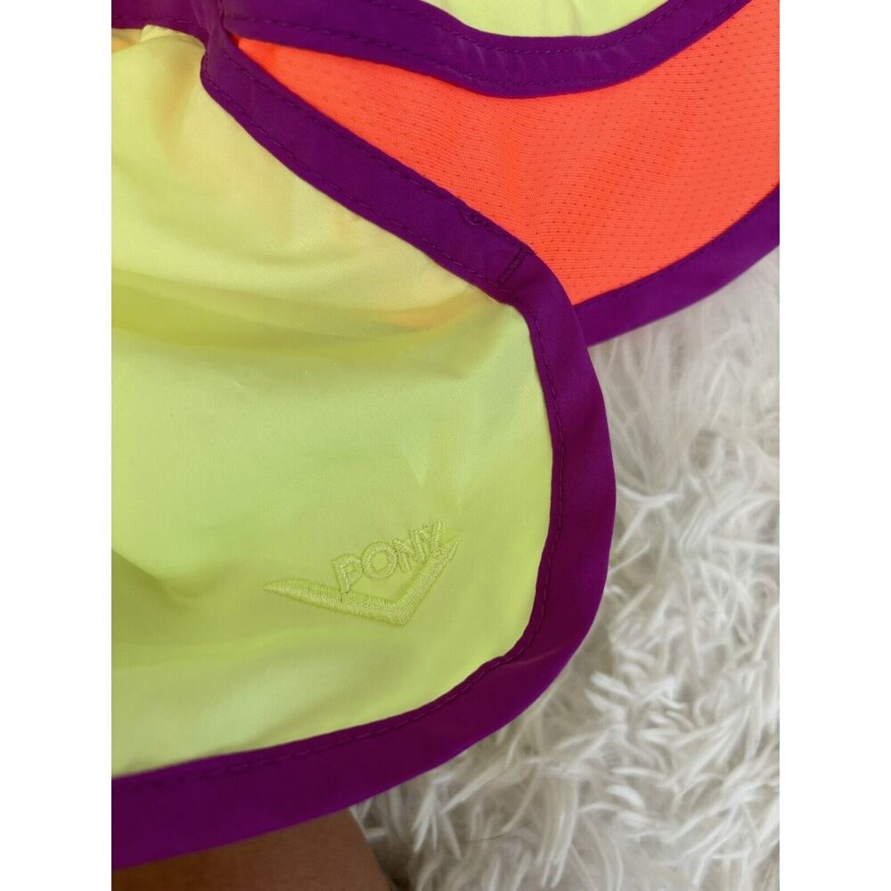 Pony Women’s Sz. M Yellow, Orange Etc. Sport Shorts ( Shorter Style) - Picture 9 of 11